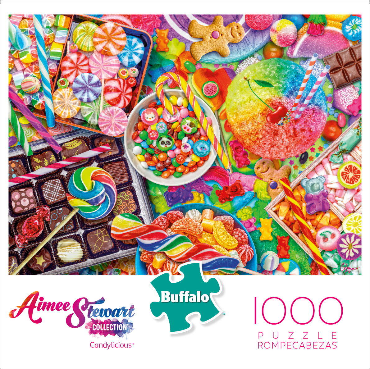 Buffalo Games Aimee Stewart Candylicious 1000 Piece Puzzle