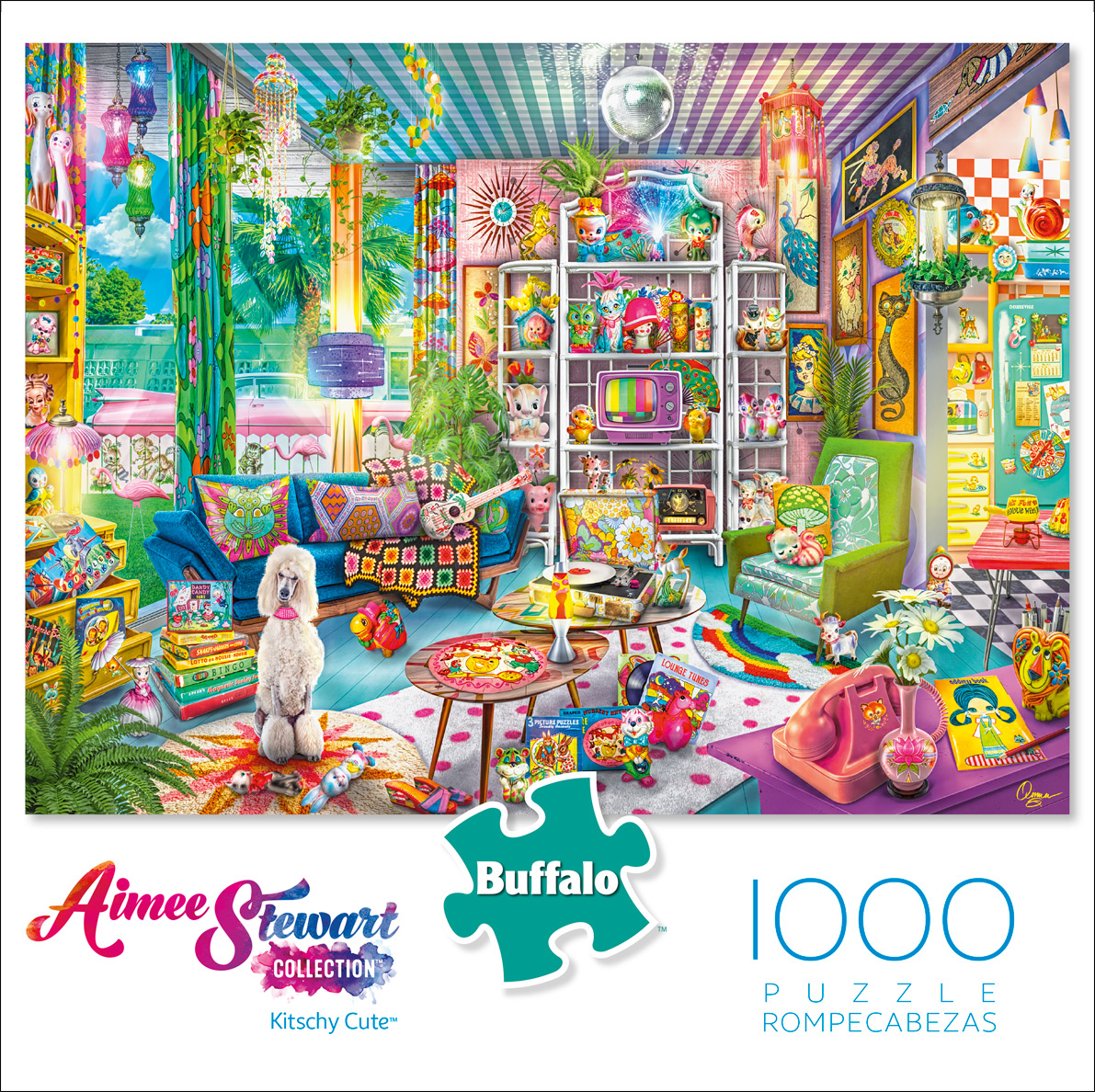 Buffalo Games Aimee Stewart Kitschy Cute 1000 Piece Puzzle