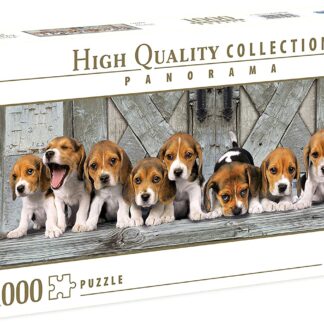 Clementoni High Quality Collection Beagles Panorama 1000 Piece Puzzle