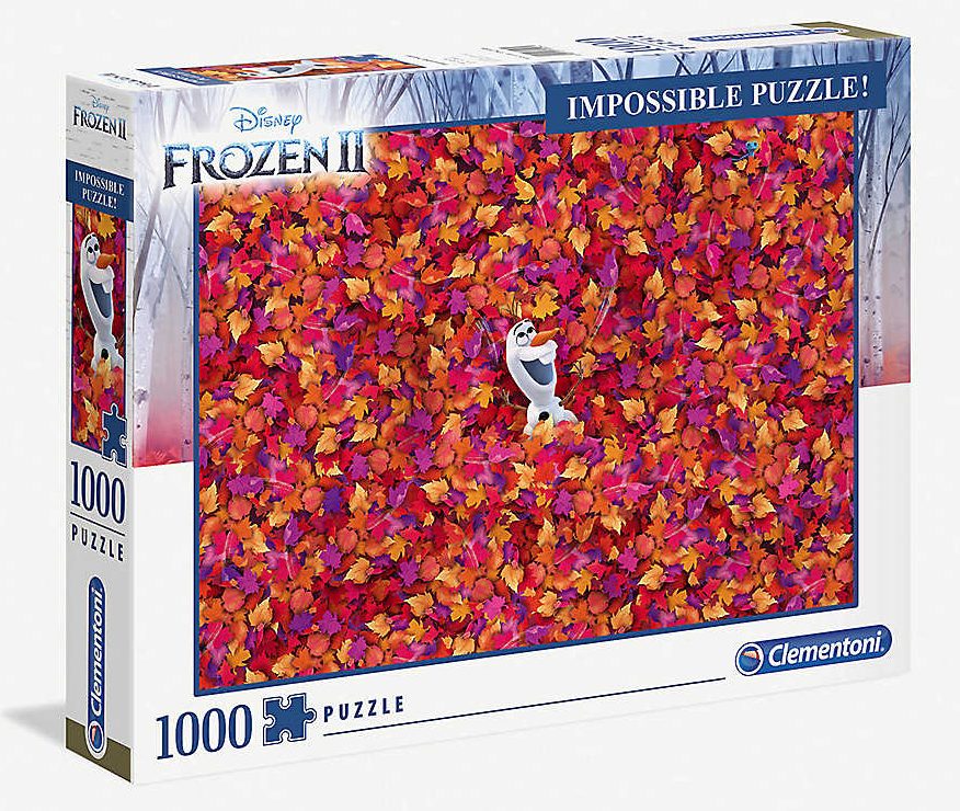 ethiek boog Gooi Clementoni Impossible Puzzle : Disney Frozen II 1000 Piece Puzzle – The  Puzzle Collections