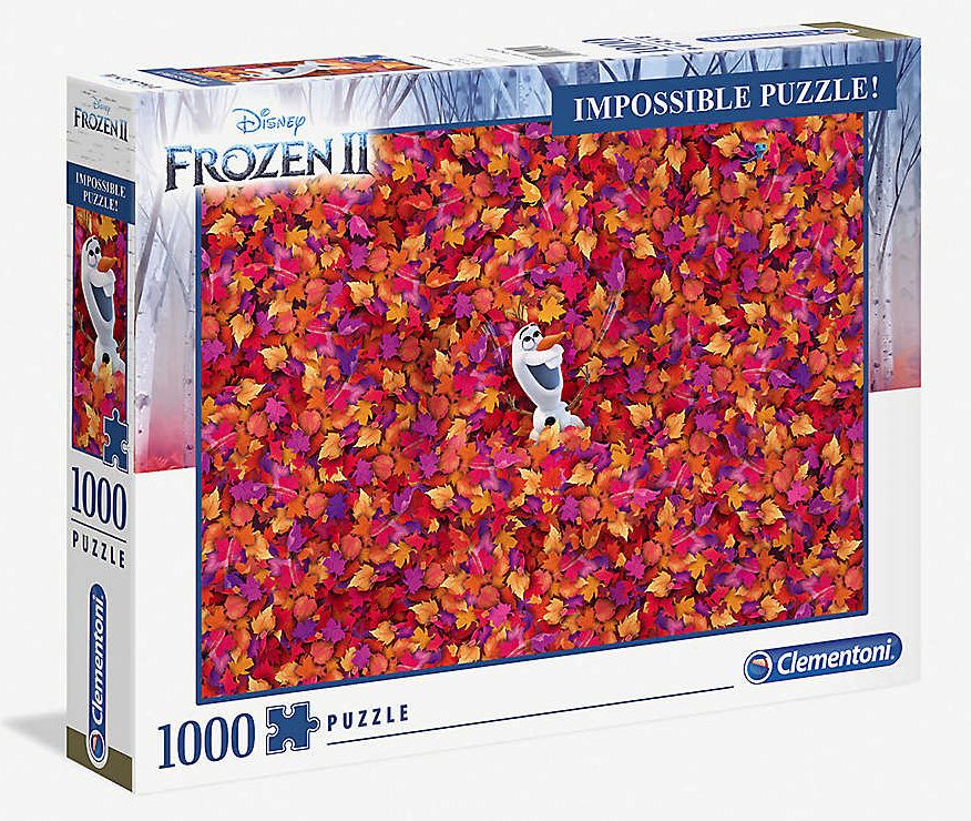 Clementoni Impossible Puzzle : Disney Frozen II 1000 Piece Puzzle