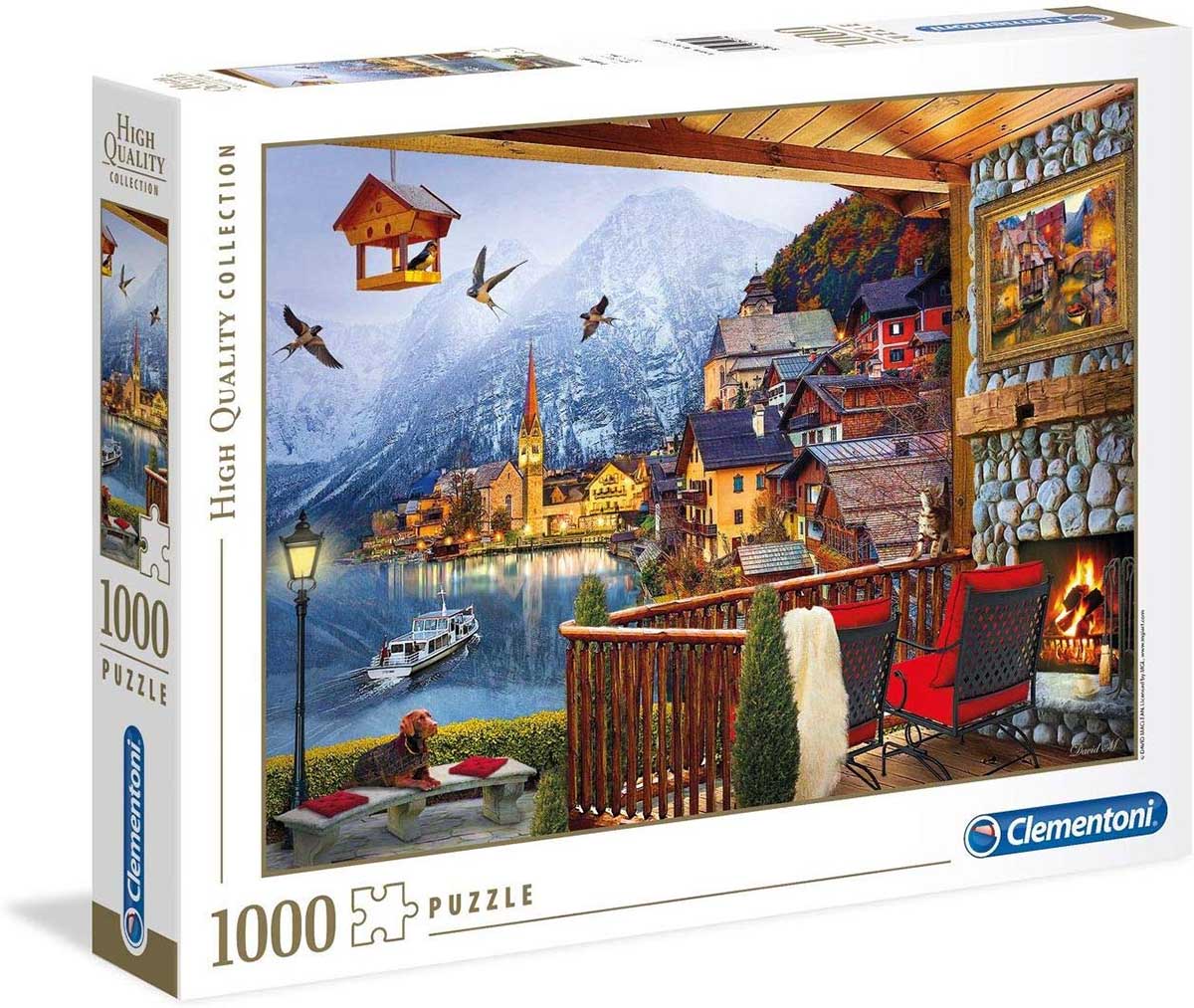 Clementoni High Quality Collection : Hallstatt 1000 Piece Puzzle