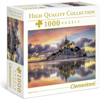 Clementoni High Quality Collection Le magnifique Mont Saint-Michel 1000 Piece Puzzle