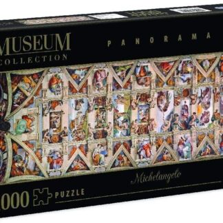 Clementoni Museum Collection Michelangelo The Sistine Chapel Ceiling Panorama 1000 Piece Puzzle