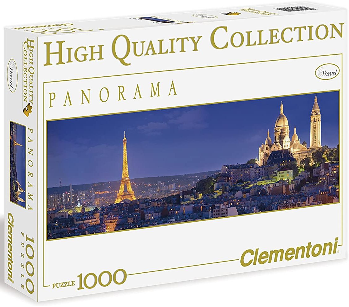 Clementoni High Quality Collection Soiree a Paris Panorama 1000 Piece Puzzle
