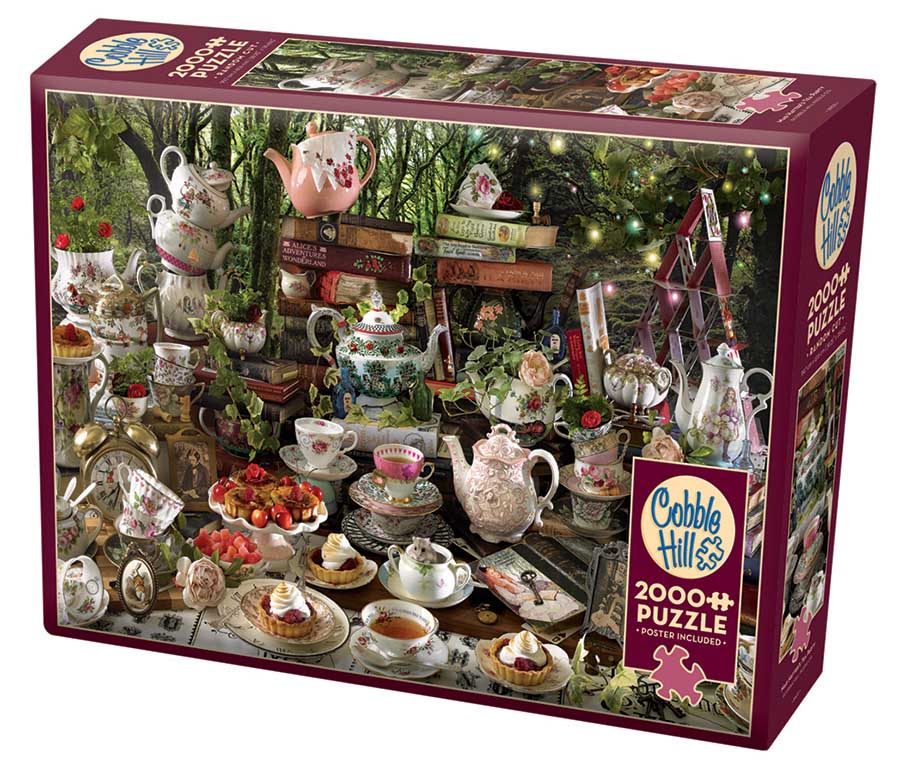 Cobble Hill Mad Hatter's Tea Party 2000 Piece Puzzle