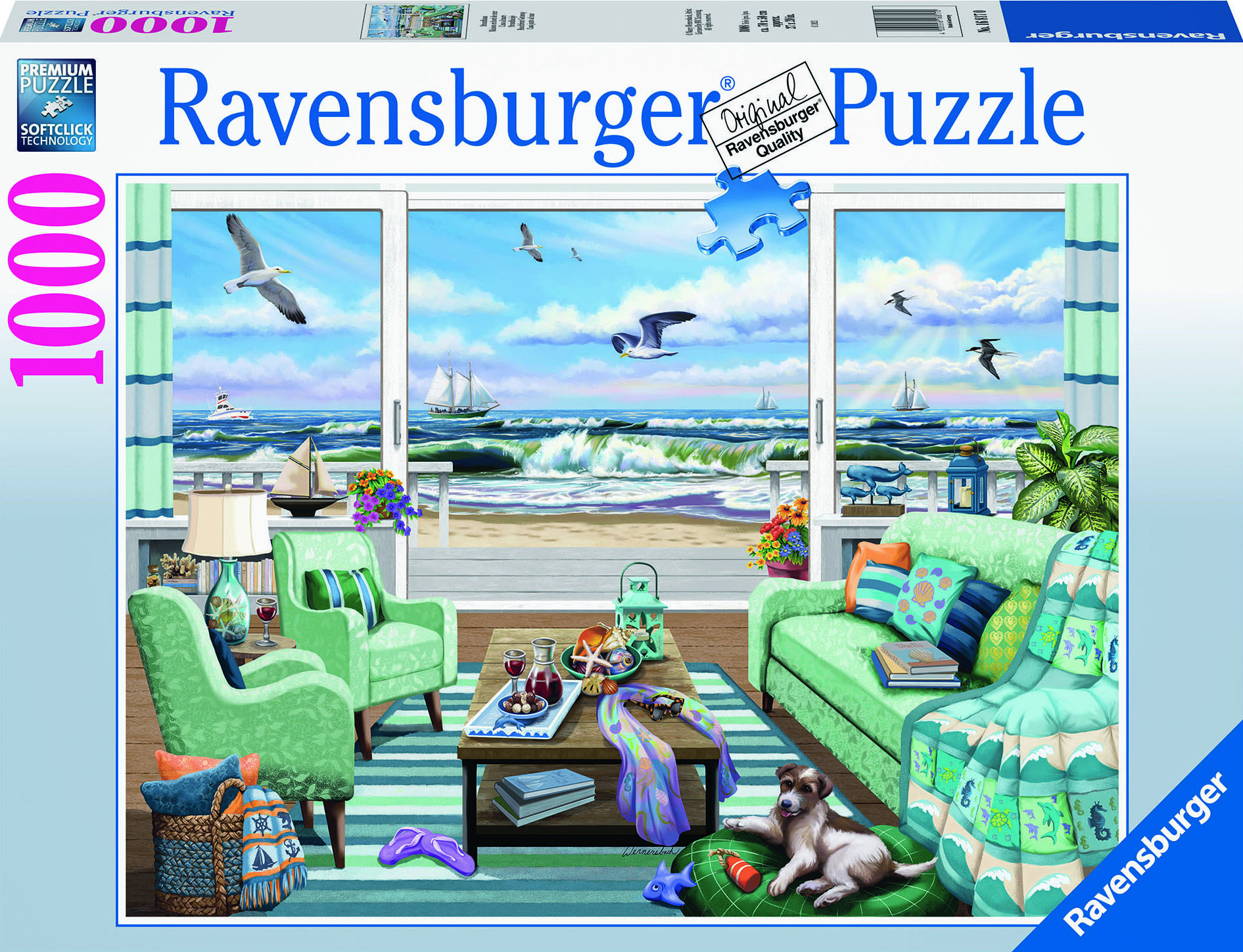 Ravensburger Beachfront Getaway1000 Piece Puzzle