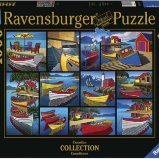 Ravensburger Canadian Collection On the Water 1000 Piece Puzzle