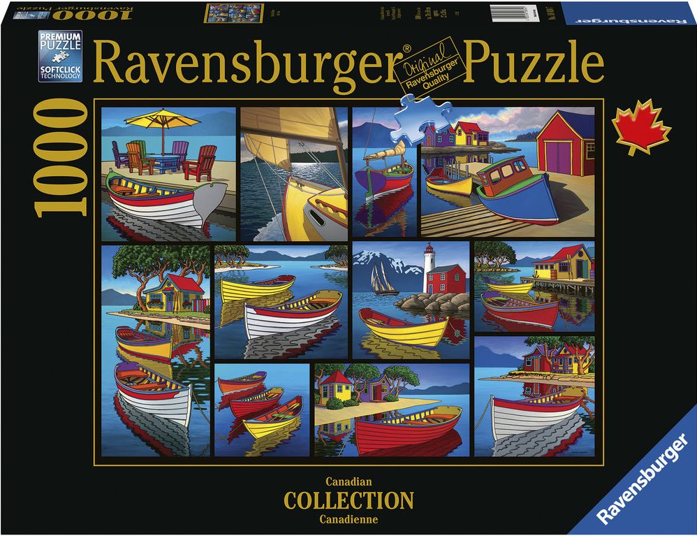 Ravensburger Canadian Collection On the Water 1000 Piece Puzzle
