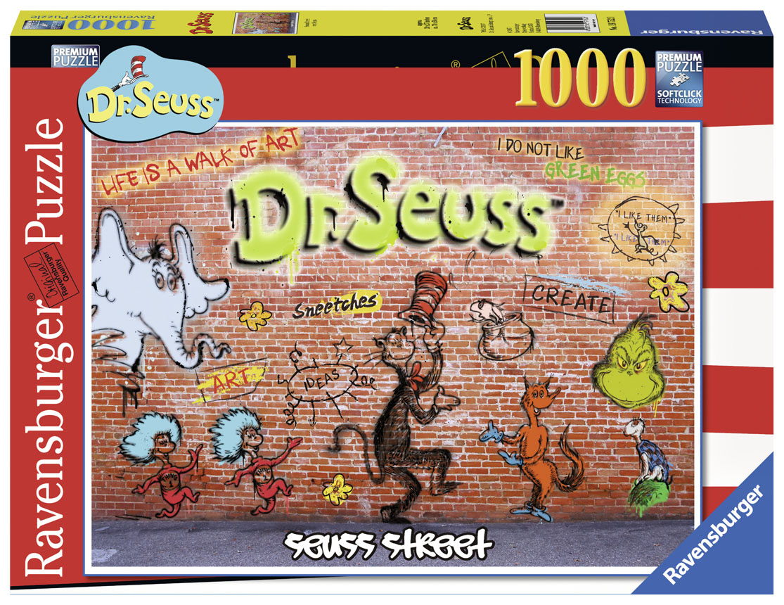 Ravensburger Dr Seuss:  Seuss Street 1000 Piece Puzzle