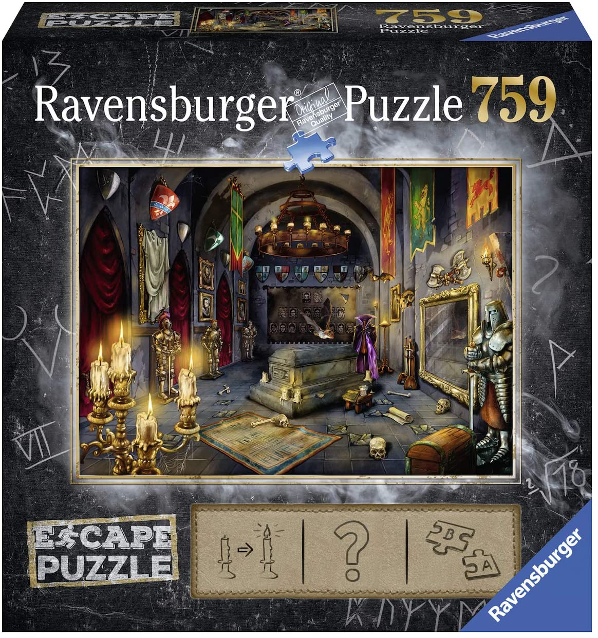 Ravensburger Antique Doorknobs-1000 Piece Jigsaw Puzzle 