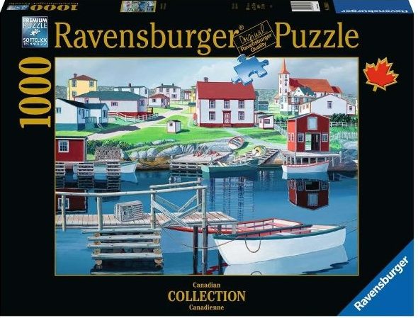Ravensburger Canadian Collection Greenspond Harbor 1000 Piece Puzzle