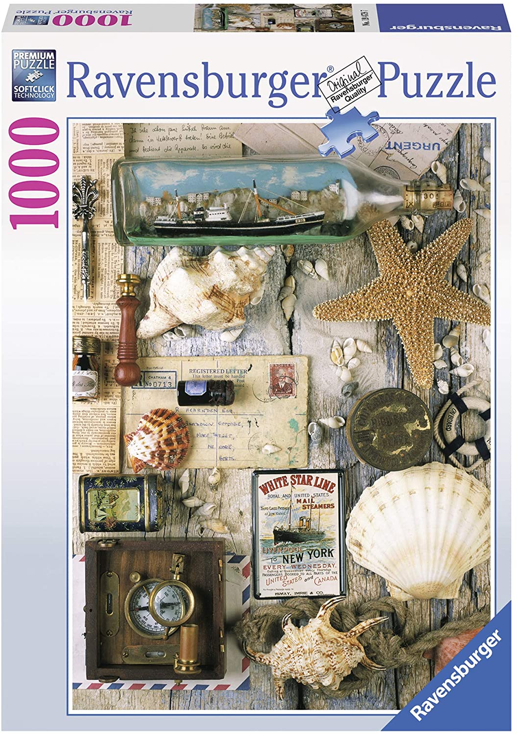 Ravensburger Maritime Souvenirs 1000 Piece Puzzle