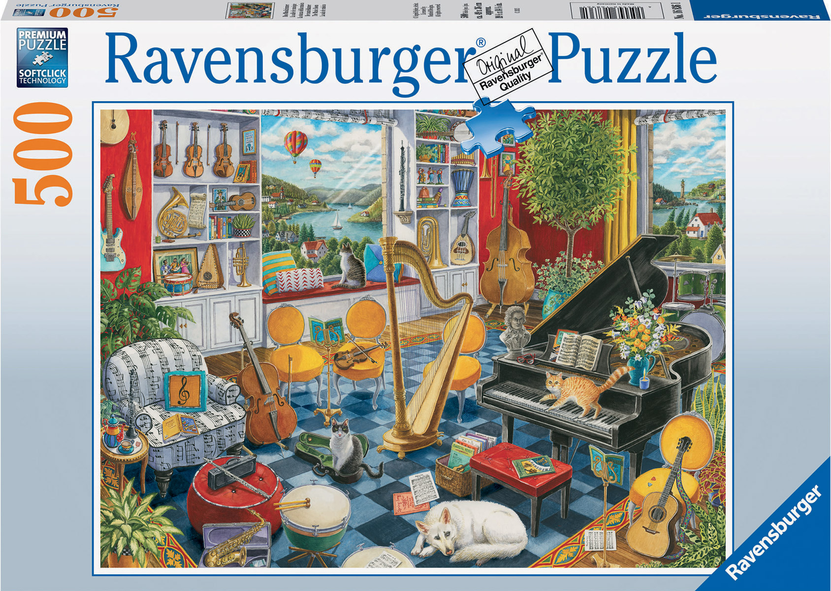 Ravensburger The Music Room 500 Piece Puzzle