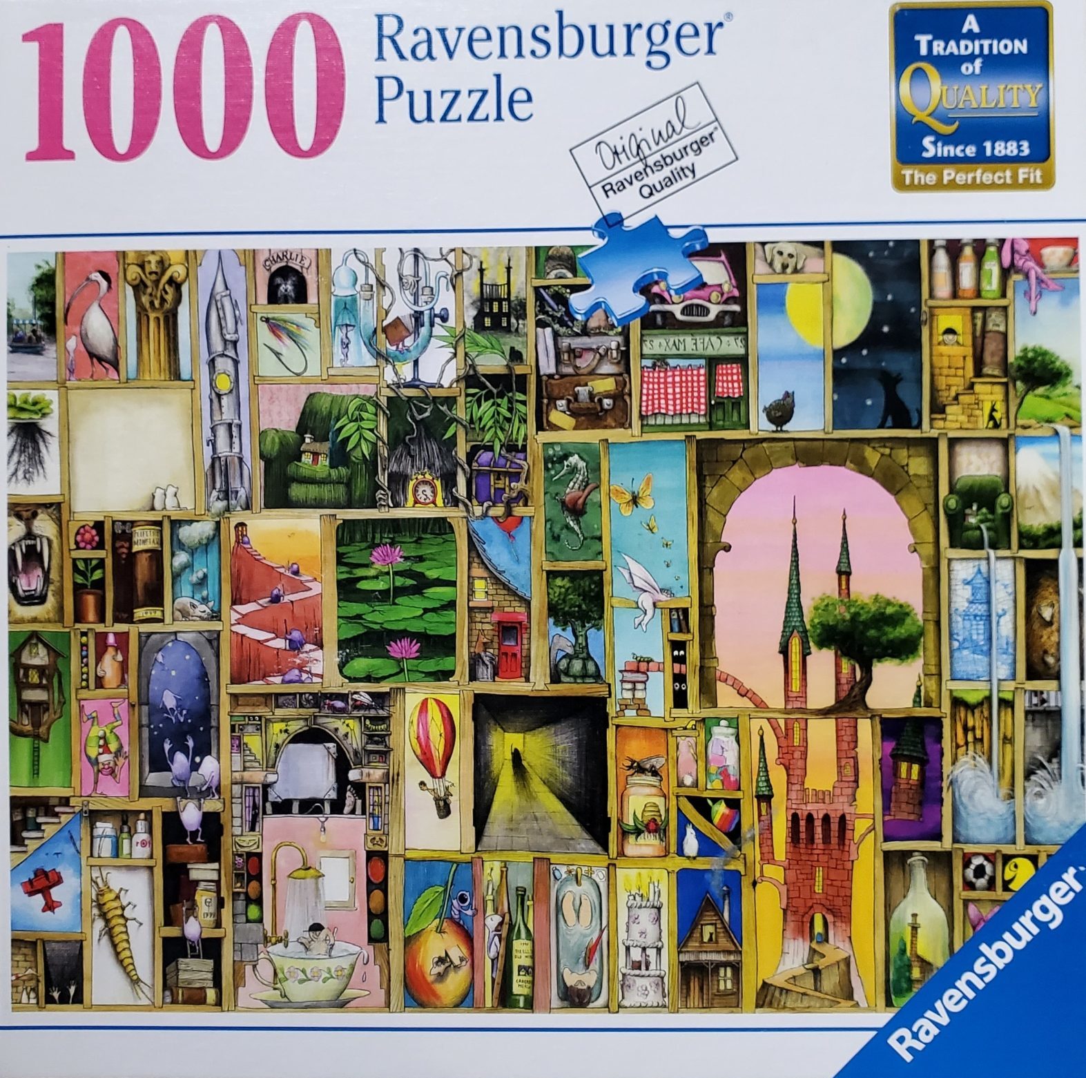 Ravensburger Colin Thompson Doors Open 1000 Piece Puzzle