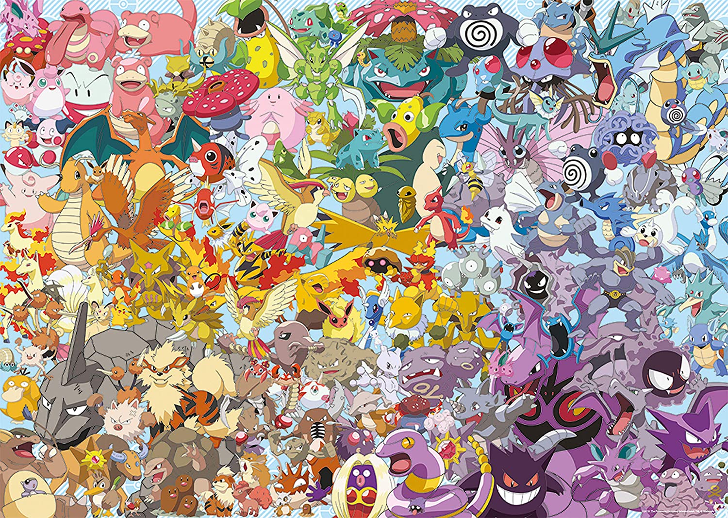 Ravensburger Pokemon Challenge 1000 Piece Puzzle – The Puzzle