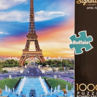 Buffalo Games Signature Collection Eiffel Tower 1000 Piece Puzzle