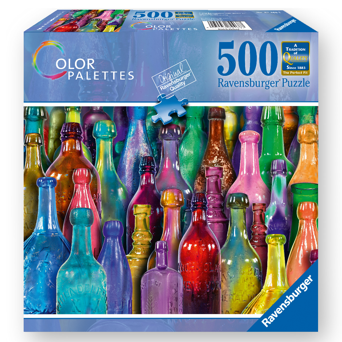 Ravensburger Aimee Stewart Colorful Bottles 500 Piece Puzzle