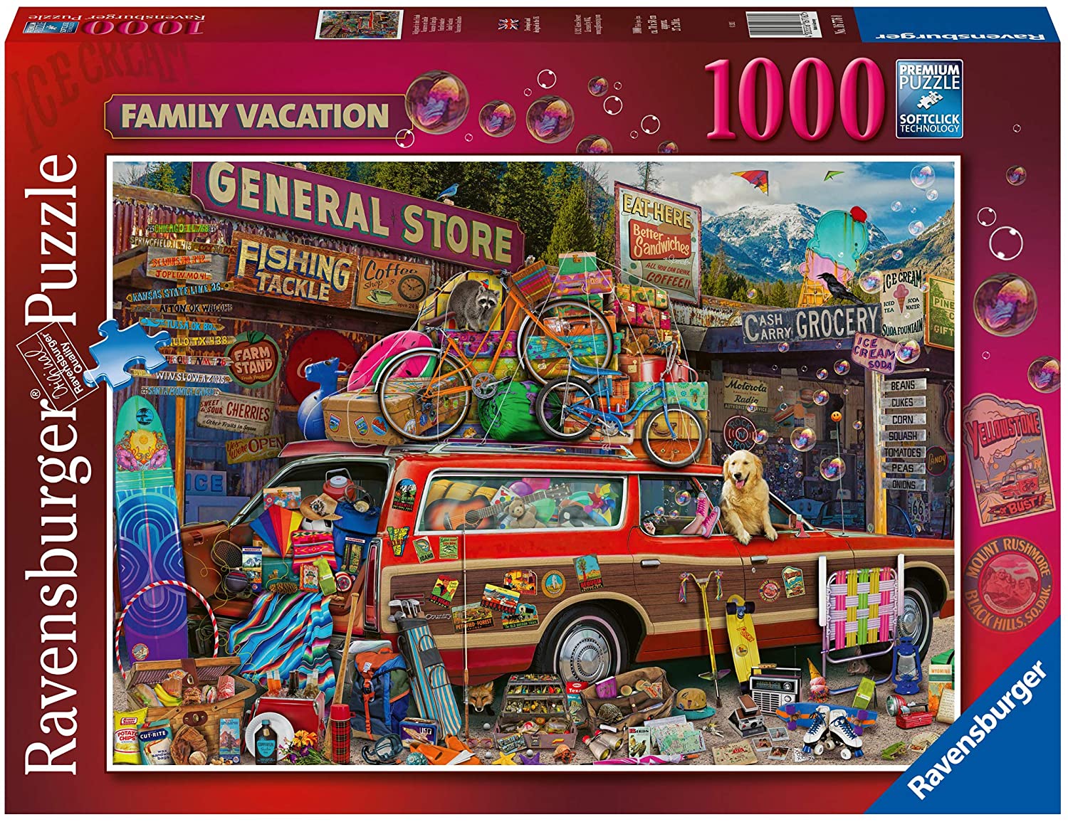Ravensburger Aimee Stewart Family Vacation 1000 Piece Puzzle