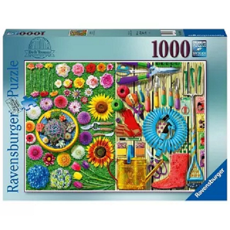 Ravensburger Do It Yourself In the Garden 1000 Piece Puzzle – The