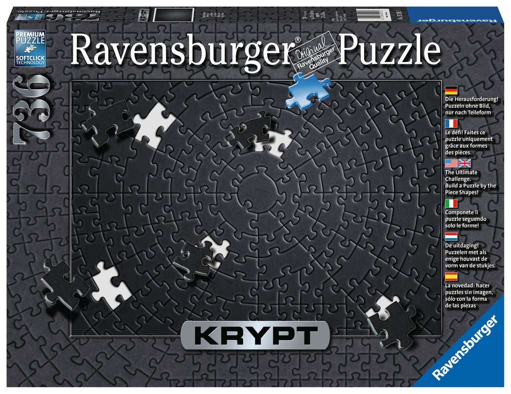 Ravensburger Krypt Black 736 Piece Puzzle