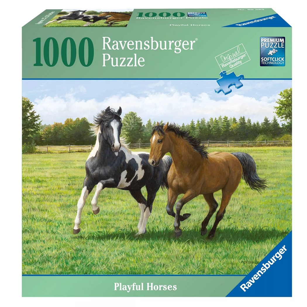 Ravensburger Playful Horses 1000 Piece Puzzle