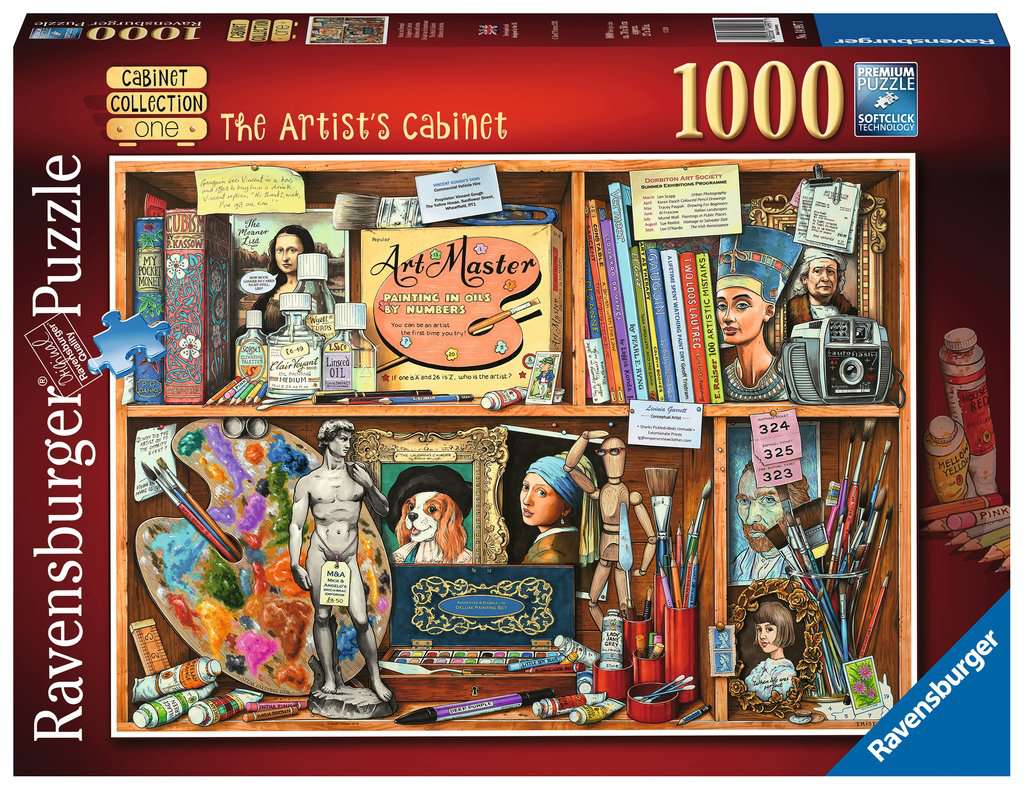 Ravensburger The Artist's Cabinet 1000 Piece Puzzle