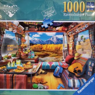 Ravensburger Vanlife Camper Camping 1000 Piece Puzzle (square box)