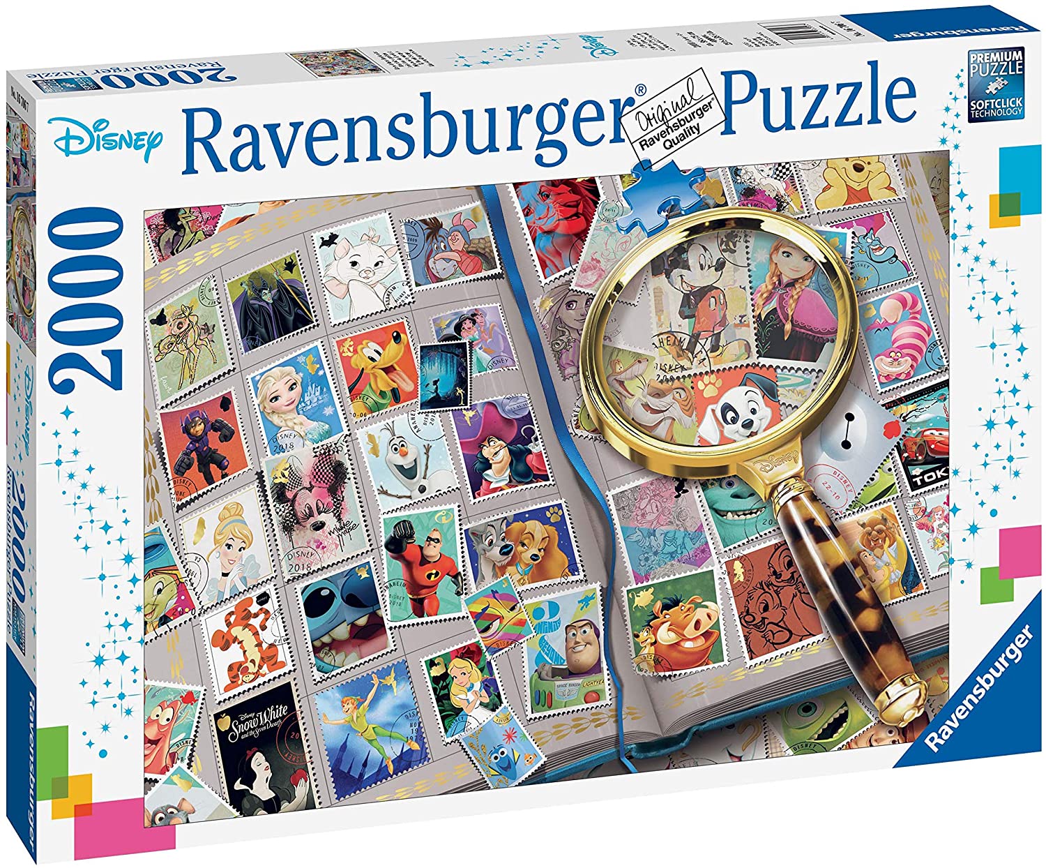 Ravensburger Disney My Favorite Stamps 2000 Piece Puzzle