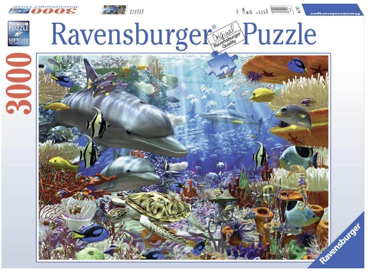 Ravensburger World Map, 1665 3000 Piece Puzzle