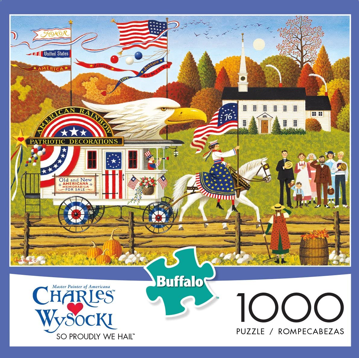 Buffalo Charles Wysocki So Proudly We Hail 1000 Piece Puzzle