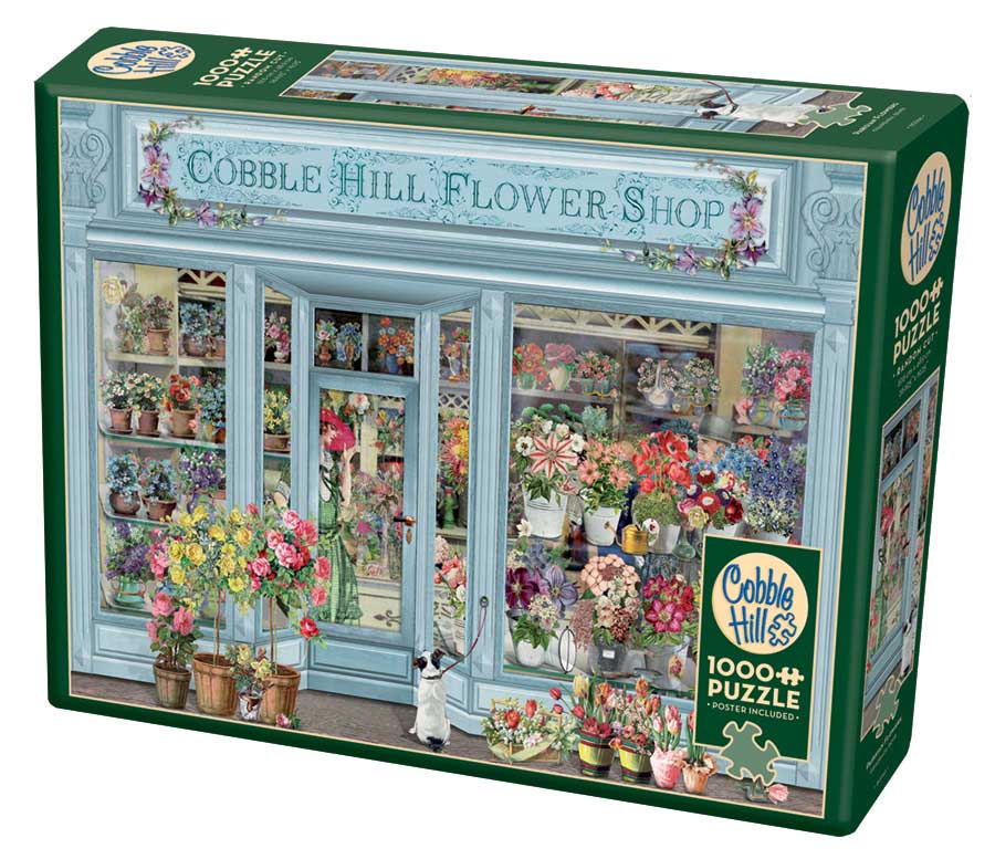 Cobble Hill Parisian Flowers 1000 Piece Puzzle