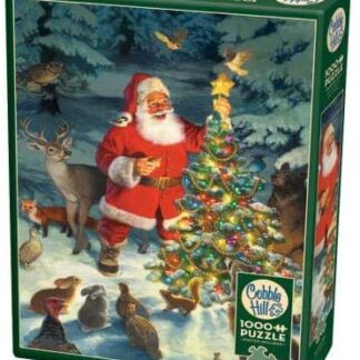 Cobble Hill Santa's Tree 1000 Piece Puzzle