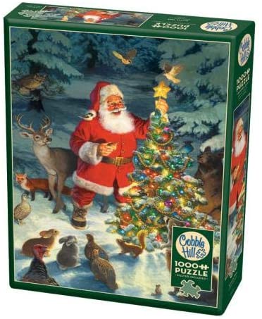Cobble Hill Santa's Tree 1000 Piece Puzzle