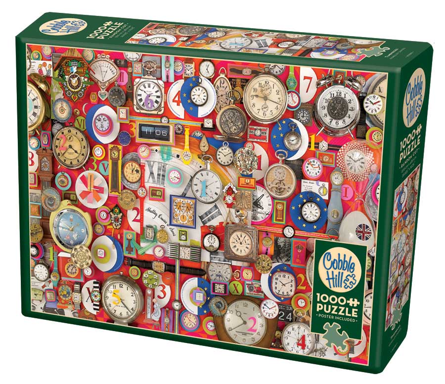 Cobble Hill Timepieces 1000 Piece Puzzle
