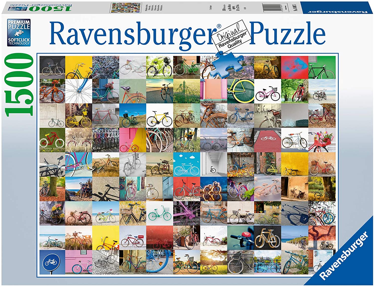 Ravensburger 99 Bicycles and more 1500 Piece Puzzle