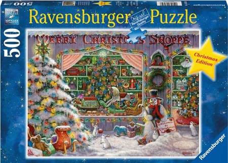 Ravensburger The Christmas Shop 500 Piece Puzzle