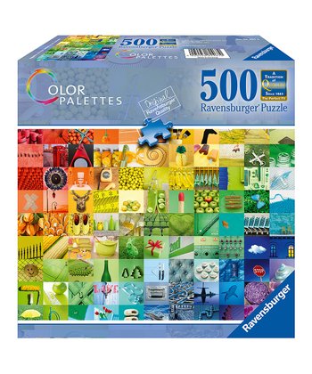 Ravensburger Color Palettes 99 Daily Colors 500 Piece Puzzle