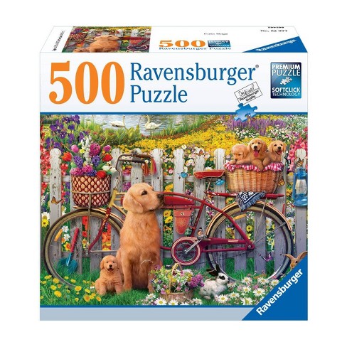 Ravensburger Cute Dogs 500 Piece Puzzle (square box)