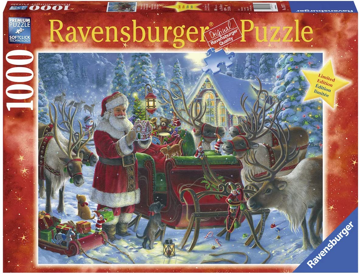 Toys & Games Ravensburger NYC Christmas 1000 PC Puzzle Puzzles
