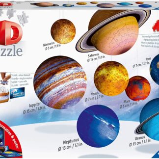 Ravensburger Solar System 540 Piece 3D Puzzle