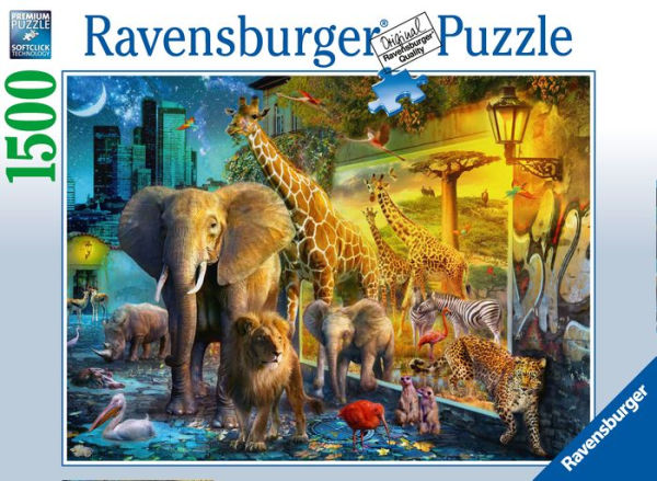 African Animals 3000 Piece Puzzle by Ravensburger