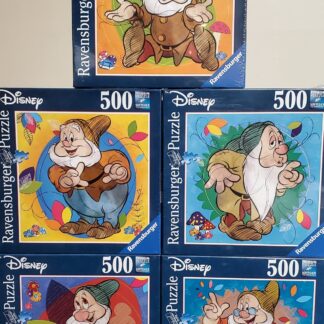 Ravensburger Disney Dwarfs 500 Piece Puzzle Bundle