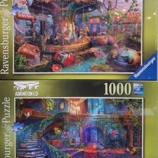Ravensburger 2 Abandoned Place 1000 Piece Puzzle Bundle
