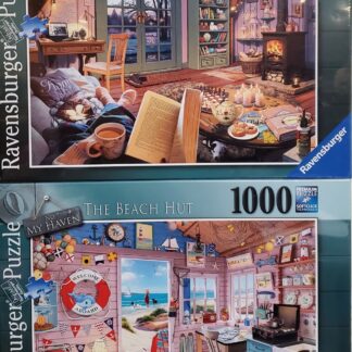 Ravensburger 2 My Haven 1000 Piece Puzzle Bundle