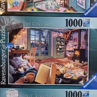 Ravensburger My Haven / Apartment Envy 1000 Piece Puzzle Bundle C