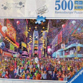 Ravensburger Seasons Greetings New Years in Times Square 500 Piece Puzzle