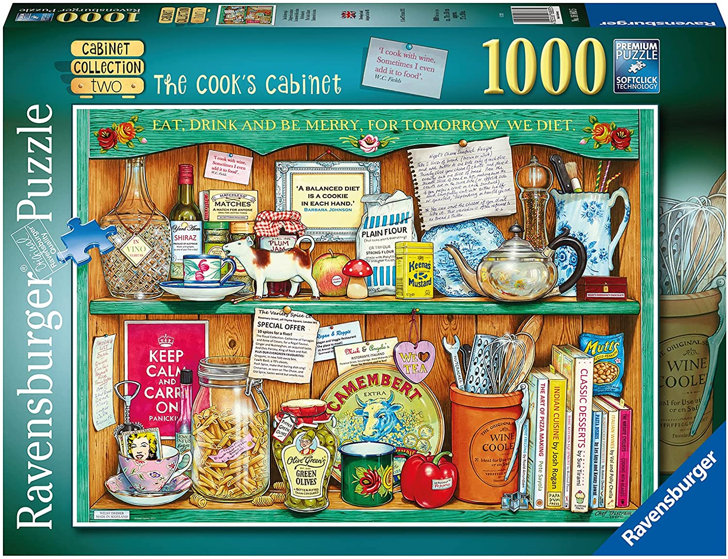 Ravensburger 14653 The Sweet Shop 500 Piece Jigsaw Puzzle for Adults & for  Kids Age 10 and Up