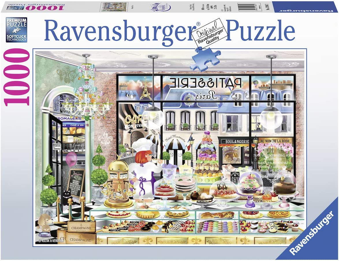 Ravensburger Wanderlust Collection Bonjour Paris 1000 Piece Puzzle