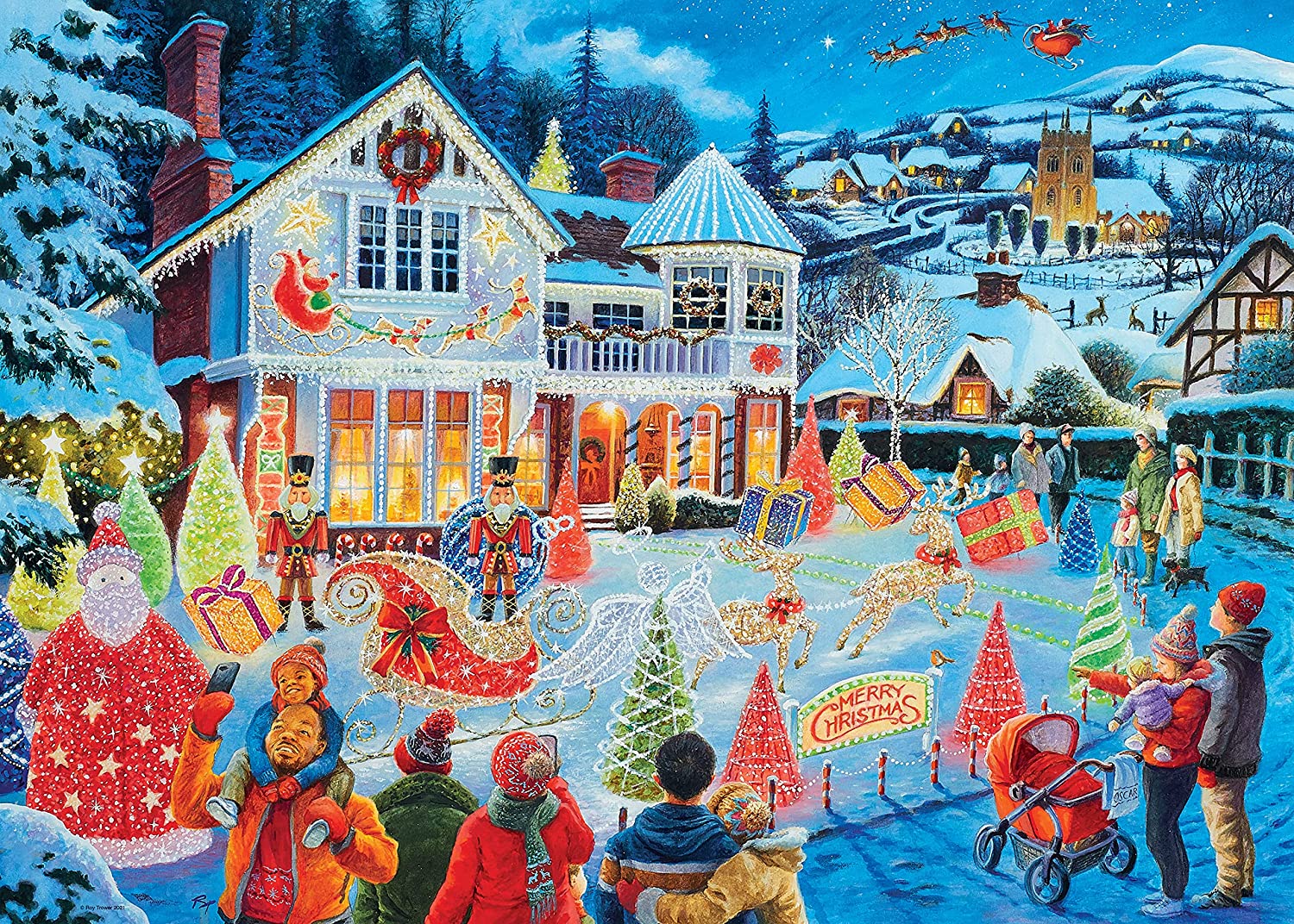 Ravensburger Christmas House 2021 Limited Edition1000 Piece Puzzle